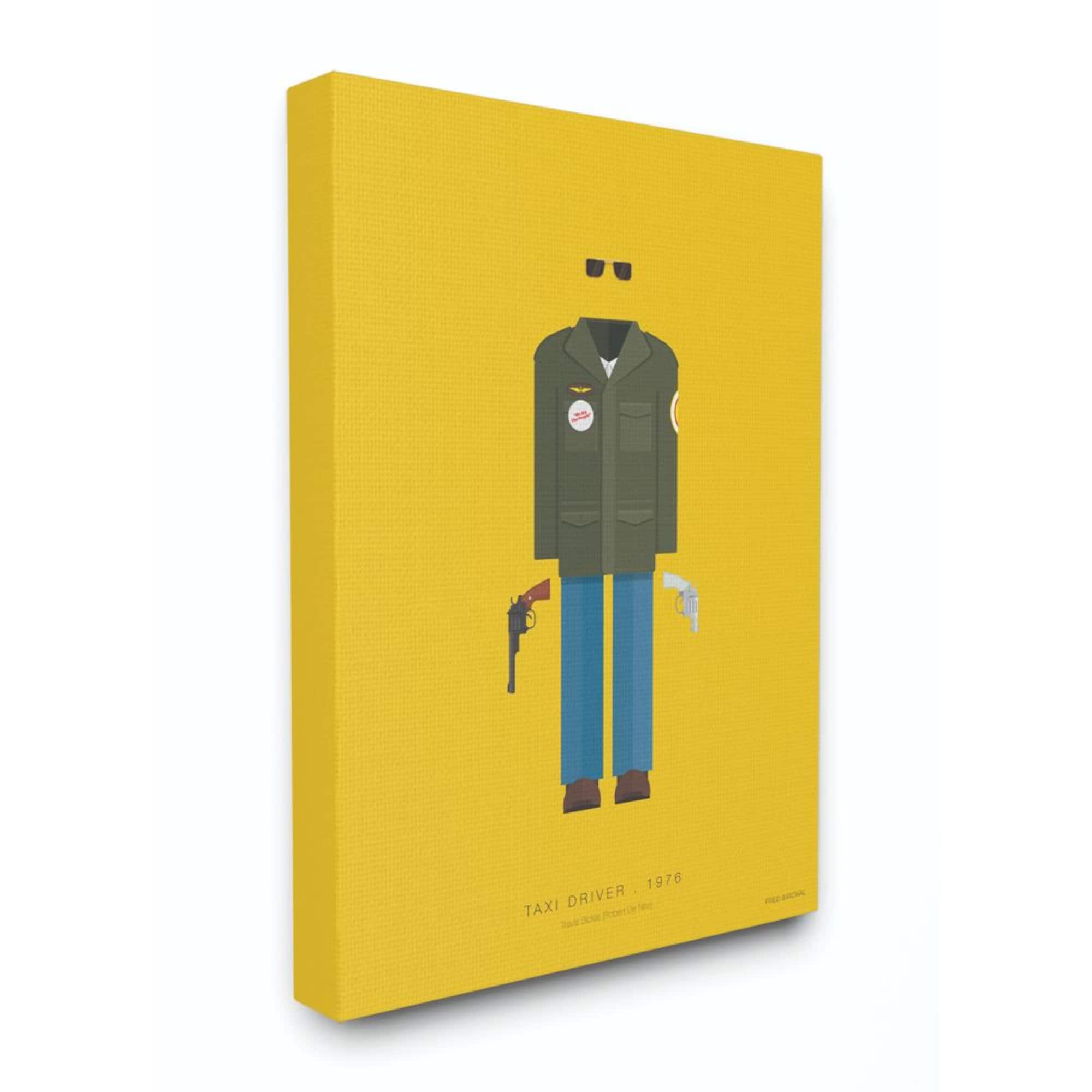 Stupell Industries Taxi Driver Fashion Design Wall Accent